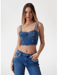 პერანგი GUESS - KETY BUSTIER