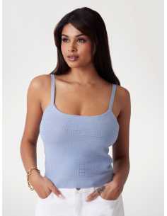 პერანგი GUESS - KHLOE RHINESTONES TANK SWTR