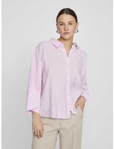 პერანგი VILA - VIASPYN 3/4 LOOSE SHIRT