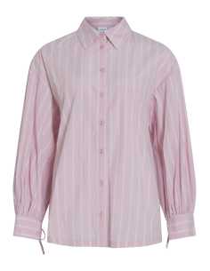 პერანგი VILA - VIBELFIE L/S STRIPE SHIRT