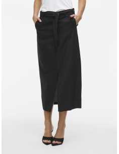 ქვედაბოლო VILA - VIPRISILLA RW MIDI PENCIL SKIRT