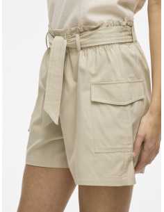 შორტი VILA - VINATALLA H/W MIDI BELT CARGO SHORTS