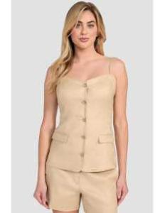 პერანგი GUESS - SL ISABEAU CORSET TOP