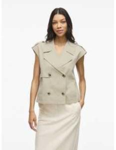 პიჯაკი VILA - VIEMELIE L/S TRENCH VEST