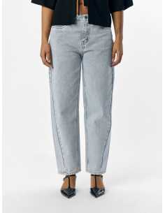 ქალის ჯინსი OBJECT - OBJMOJI YULIAN LW BARREL JEANS 137