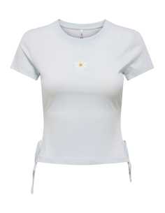 მაისურები ONLY - ONLCARLA LIFE S/S DETAIL TOP BOX JRS