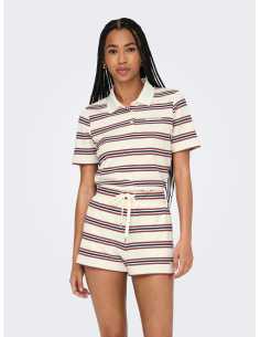 მაისურები ONLY - ONLEVIE S/S POLO TOP JRS