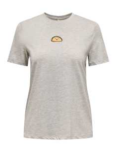 მაისურები ONLY - ONLFOODIE LIFE REG S/S TOP BOX JRS