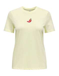 მაისურები ONLY - ONLFOODIE LIFE REG S/S TOP BOX JRS