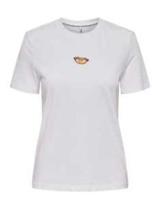 მაისურები ONLY - ONLFOODIE LIFE REG S/S TOP BOX JRS