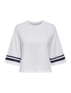 მაისურები ONLY - ONLPALOMA S/S O-NECK TOP BOX JRS