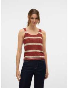 მაისურები Vero Moda - VMSARDINIA SL U-NECK TOP SE