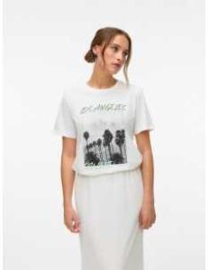 მაისურები Vero Moda - VMSIRA PAULINA SS TOP BOX JRS SPE GA