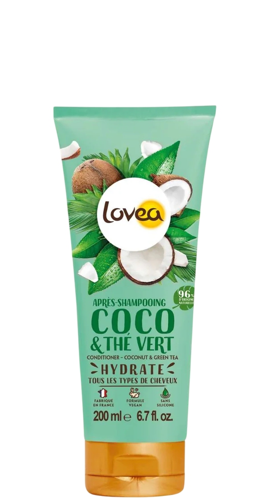 Lovea Coconut & Green Tea კონდიციონერი 200 მლ