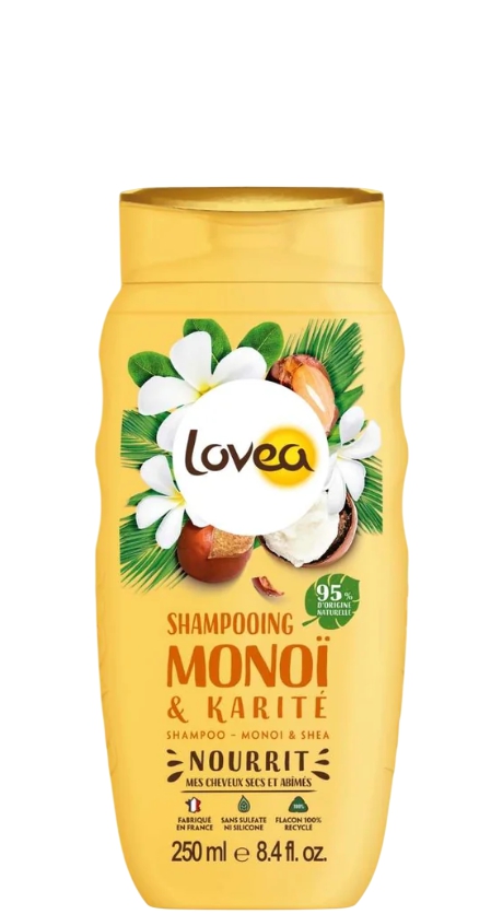 Lovea Monoi & Karité შამპუნი 250 მლ