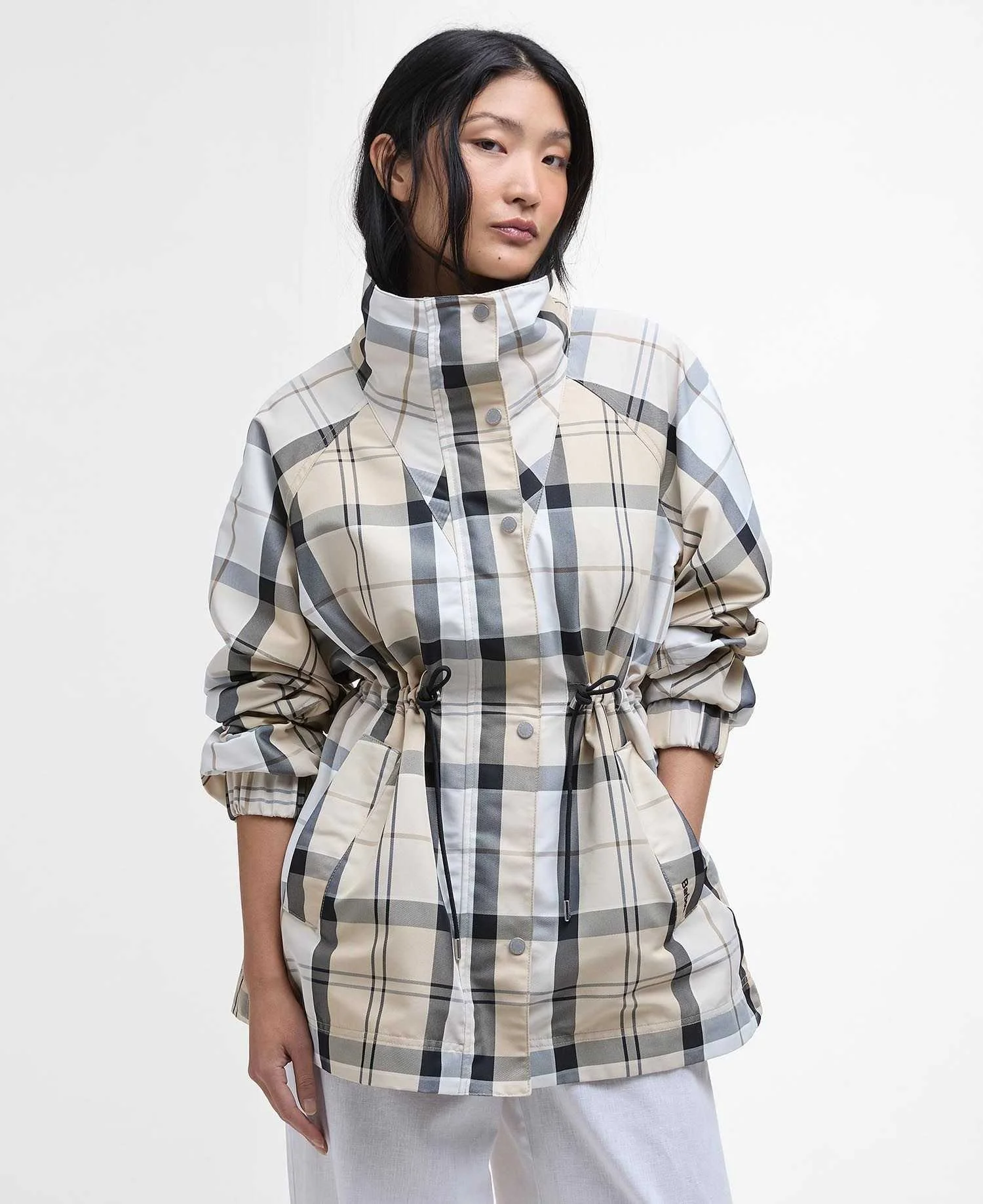 ქურთუკი Barbour - barbour suri checked showerproof jacket