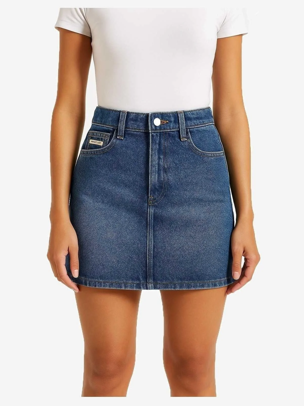 ქვედაბოლო GUESS JEANS - GJ CLASSIC MINI SKIRT