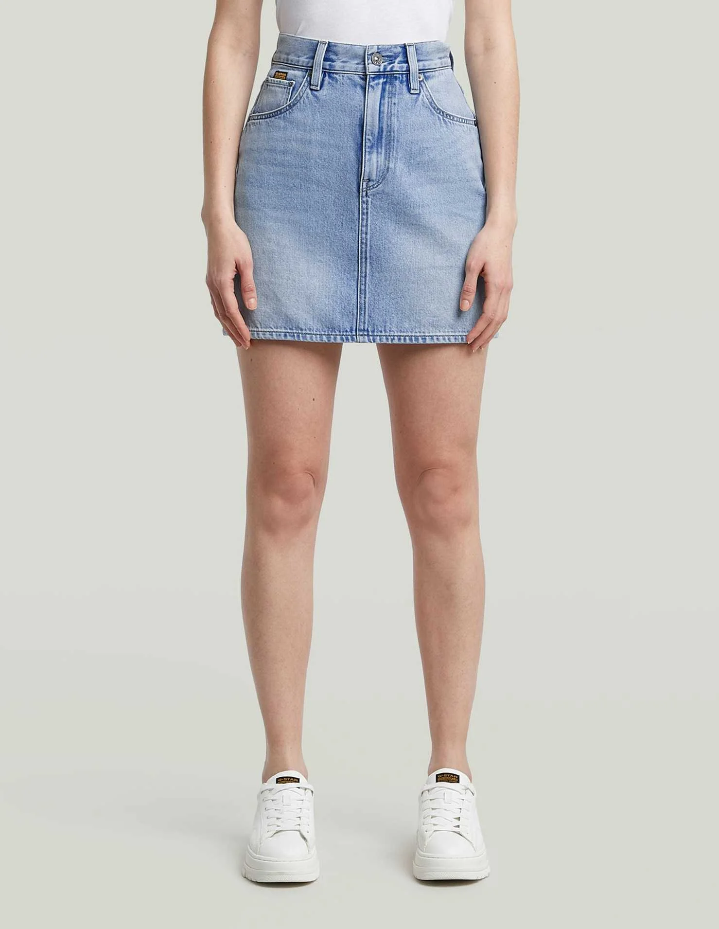 ქვედაბოლო G-Star Raw - Viktoria Short Skirt Clean Edge wmn