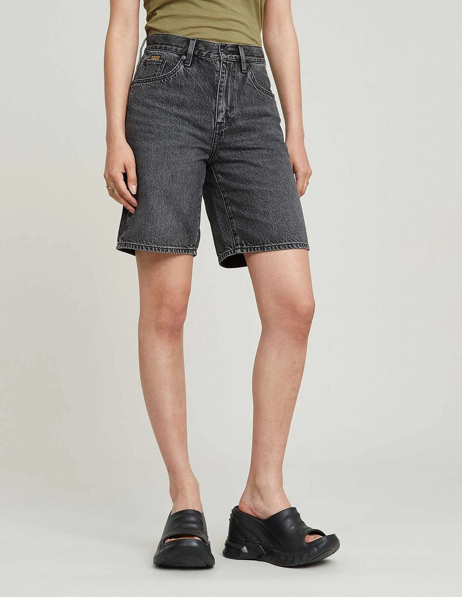 შორტი G-Star Raw - Viktoria Bermuda Short clean edge wmn
