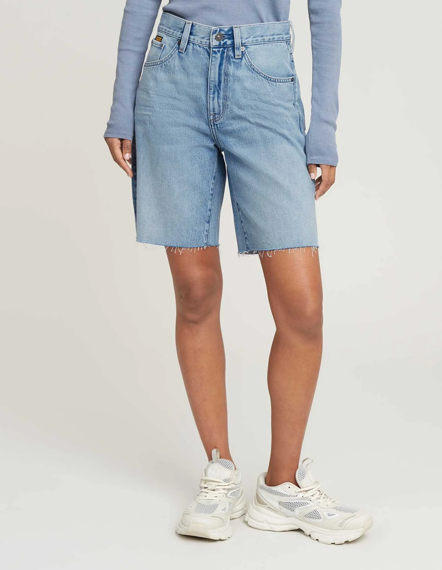 შორტი G-Star Raw - Viktoria Bermuda Short raw edge wmn