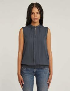 პერანგი G-Star Raw - Stand up collar top s\l wmn