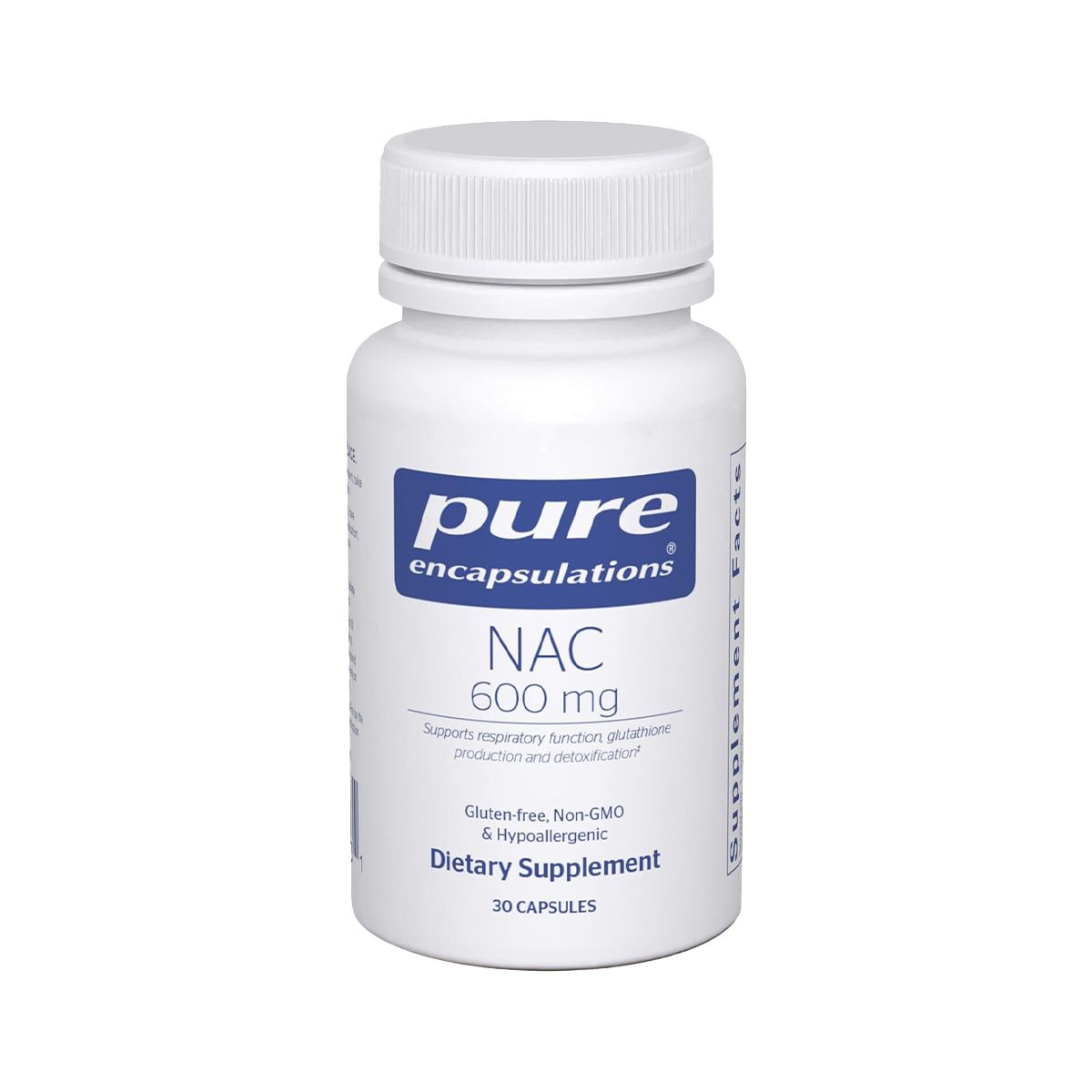 Nაცეტილ Lცისტეინ 600 30 კაფსულა ფიური - Pure