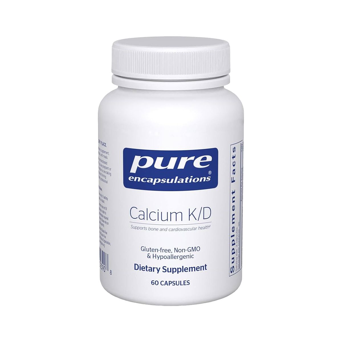 კალციუმი K/D 60 კაფსულა ფიური - Pure