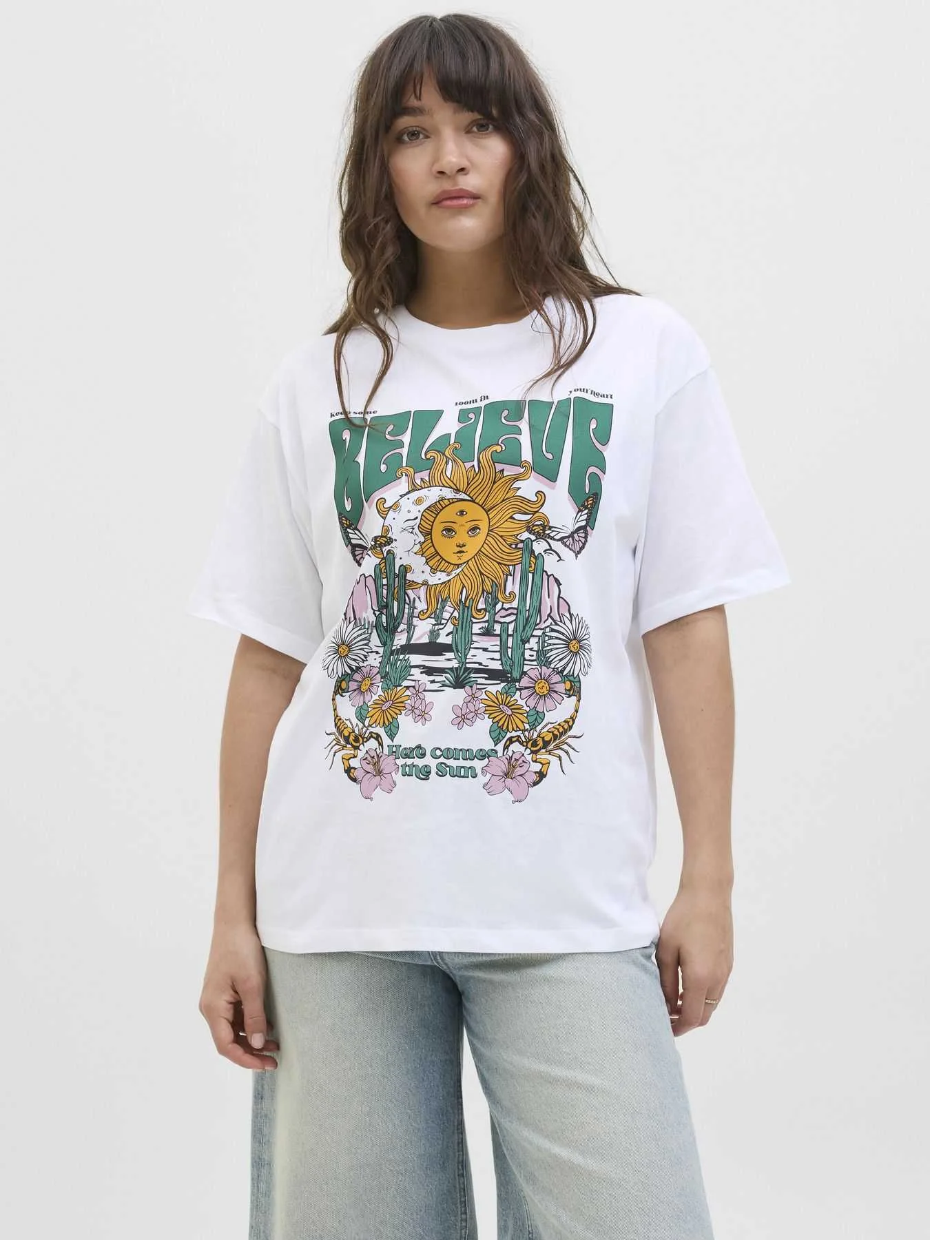 მაისურები JJXX - JXMILLOW LOOSE SS TEE JRS