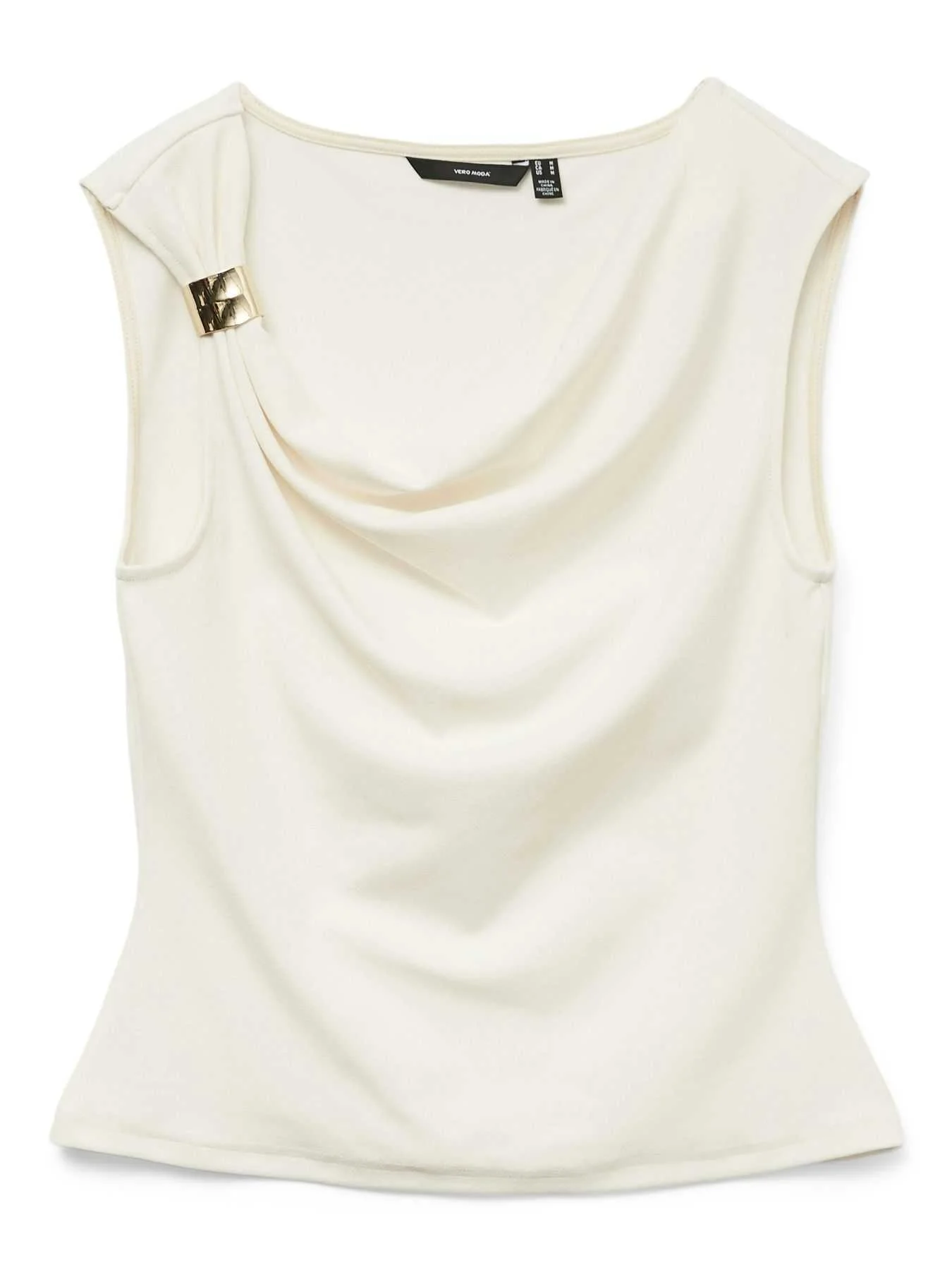 მაისურები Vero Moda - VMALLISON SL WATERFALL TOP JRS GA