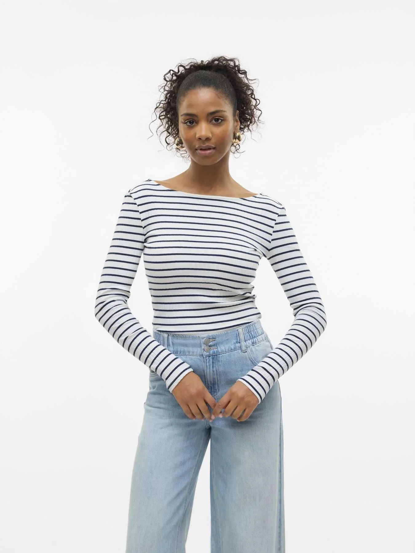 მაისურები Vero Moda - VMSEA LS TOP JRS