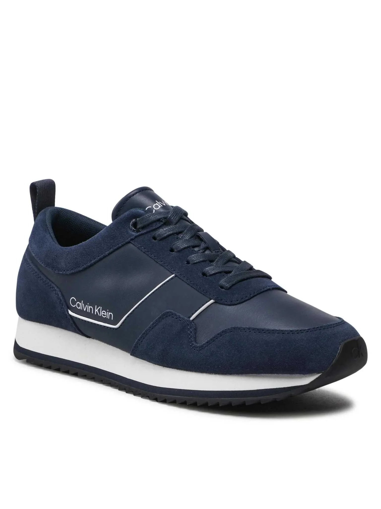 ბოტასები CALVIN KLEIN - Low Top Lace Up Lth