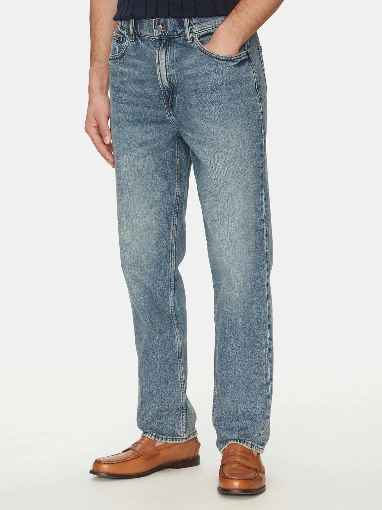 ჯინსი MICHAEL MICHAEL KORS - FINN STRAIGHT JEAN