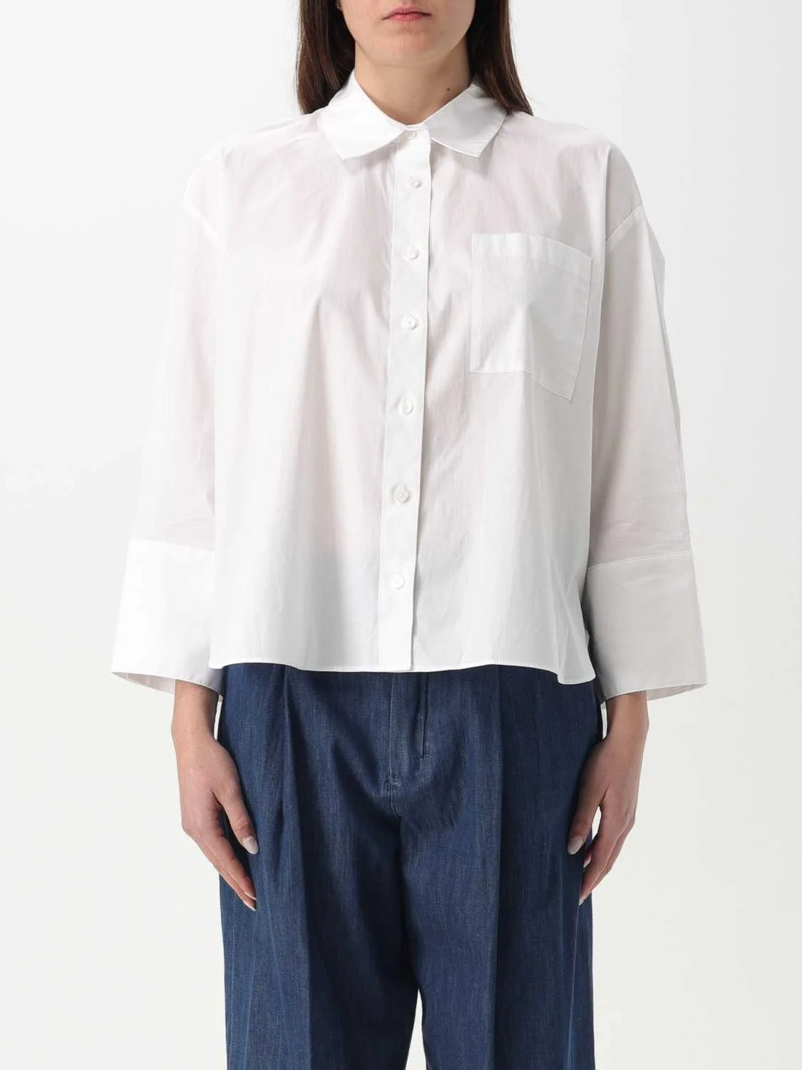 პერანგი MICHAEL MICHAEL KORS - SOLID POPLIN SHIRT