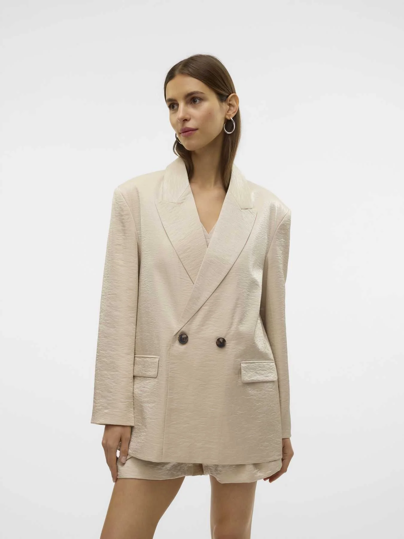 პიჯაკი Vero Moda - VMLIANA LS SHINY BOYFRIEND BLAZER