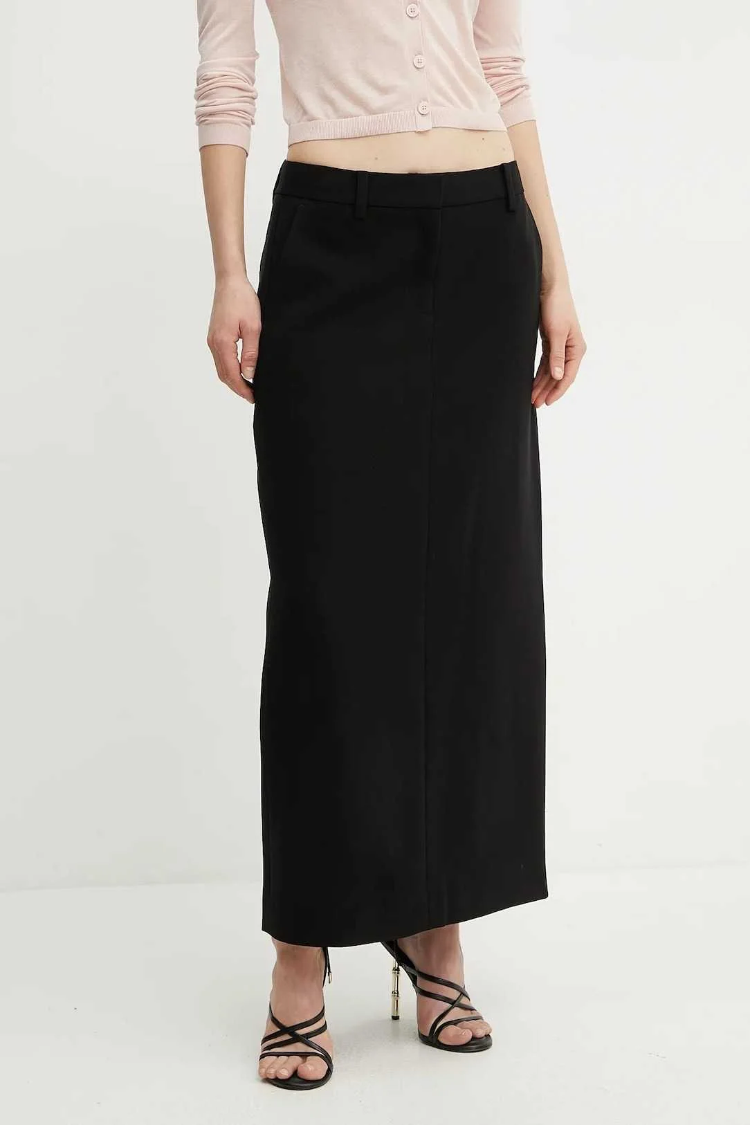 ქვედაბოლო MICHAEL MICHAEL KORS - TROUSER MAXI SLIT SKIRT