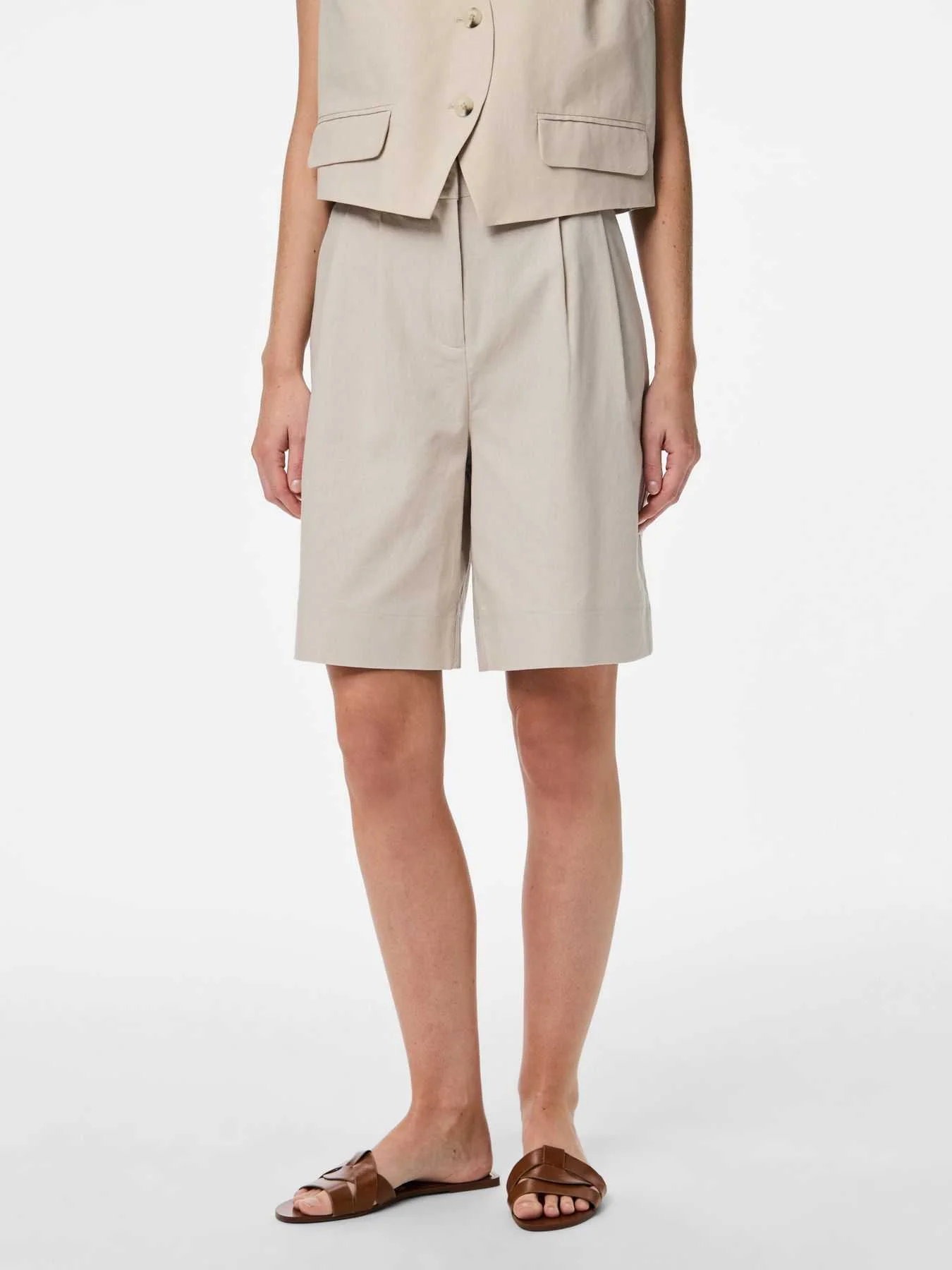 შორტი Pieces - PCTIKI HW BERMUDA SHORTS