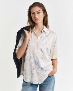 პერანგი GANT - REL FLORAL PRINT SS SHIRT