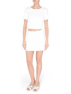 პერანგი MICHAEL MICHAEL KORS - FLORAL SEQUIN CROP TSHIRT