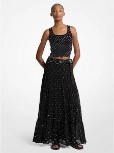 პერანგი MICHAEL MICHAEL KORS - STUD SCOOP NK CROP TANK