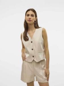 პიჯაკი Vero Moda - VMLIANA SL SHINY WAISTCOAT