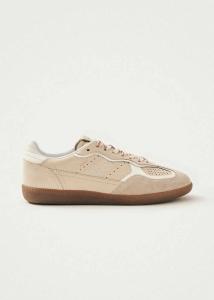ქალის ბოტასი ALOHAS - Tb.490 Rife Grain Cream Leather Sneakers