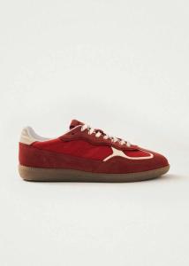 ქალის ბოტასი ALOHAS - Tb.490 Rife Sheen Red Leather Sneakers