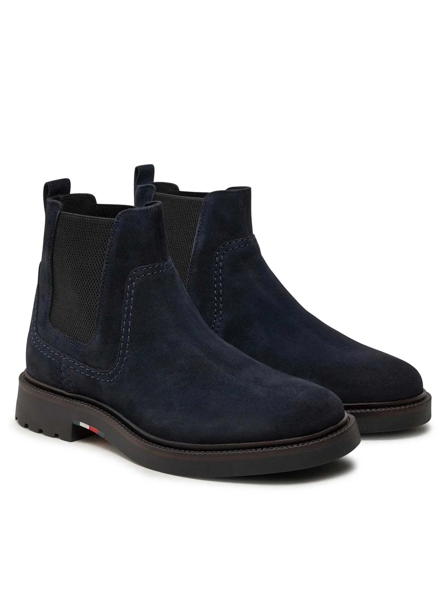 კაცის ბათინკი Tommy Hilfiger - HILFIGER COMFORT LWT SUEDE CHEL