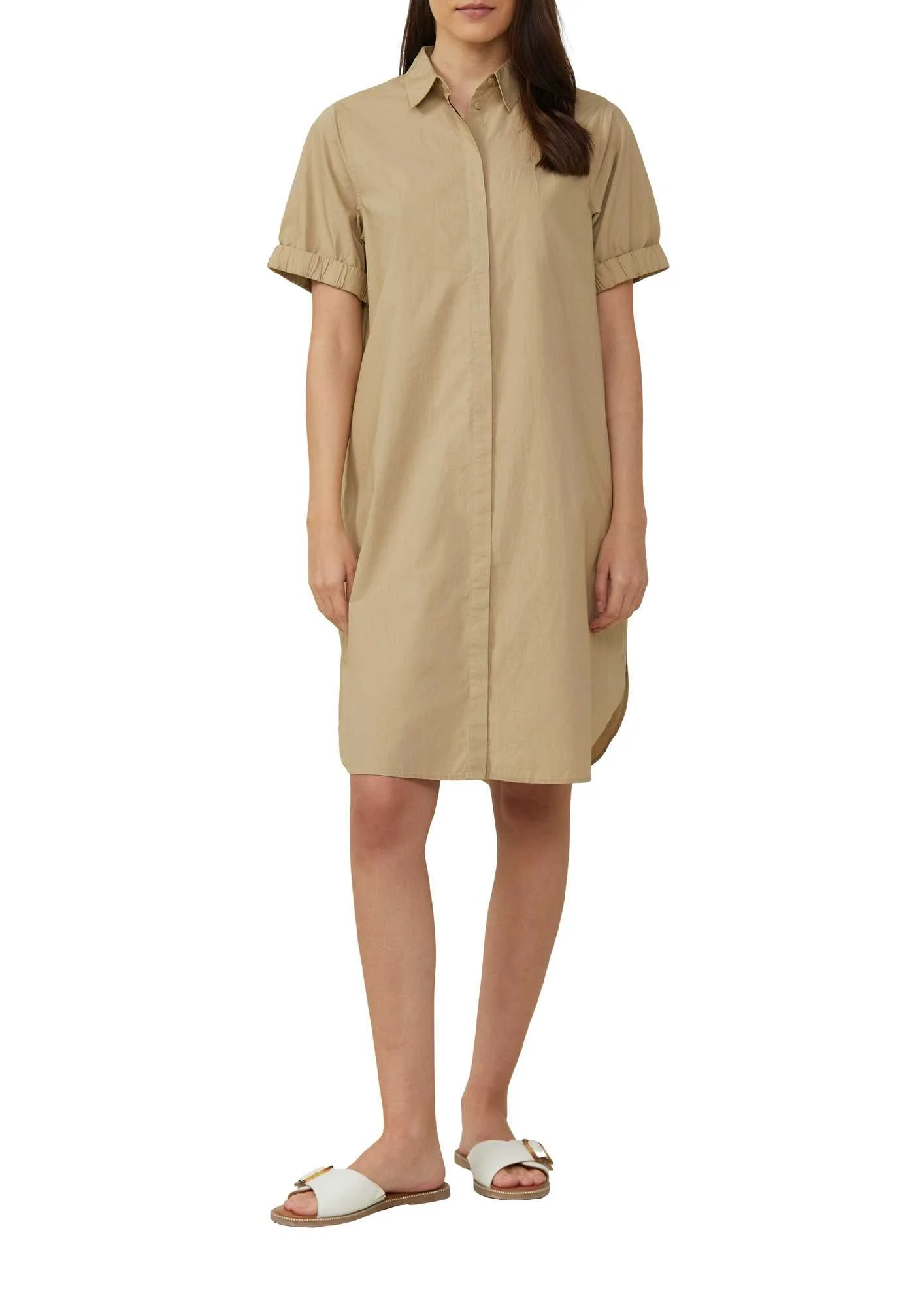 კაბა s.Oliver - Poplin dress with pockets in a relaxed fit