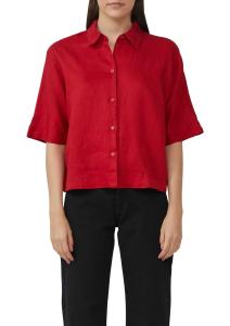 პერანგი s.Oliver - Short-sleeved linen blouse in a relaxed fit