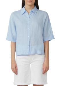 პერანგი s.Oliver - Short-sleeved linen blouse in a relaxed fit