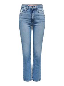 ქალის ჯინსი ONLY - ONLSELENA HW SLIM RED DNM CRO