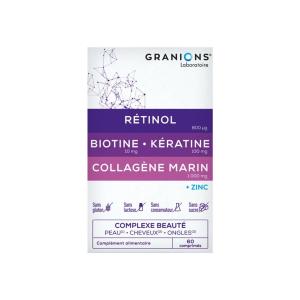 თმა კანი და ფრჩხილი 60 ტაბლეტი გრანიო - Granion