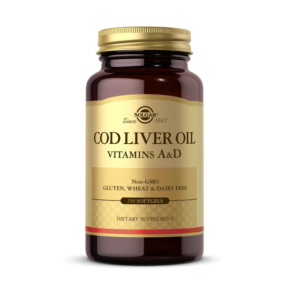 Solgar - Cod Liver Oil + Vitamins A&amp;D