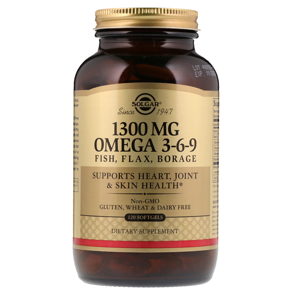 Solgar - Omega 3-6-9 1300mg
